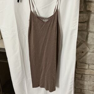 Chic Brown Camisole Top